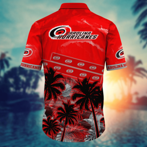 Carolina Hurricanes NHL Flower Hawaii Shirt   For Fans, Summer Football Shirts