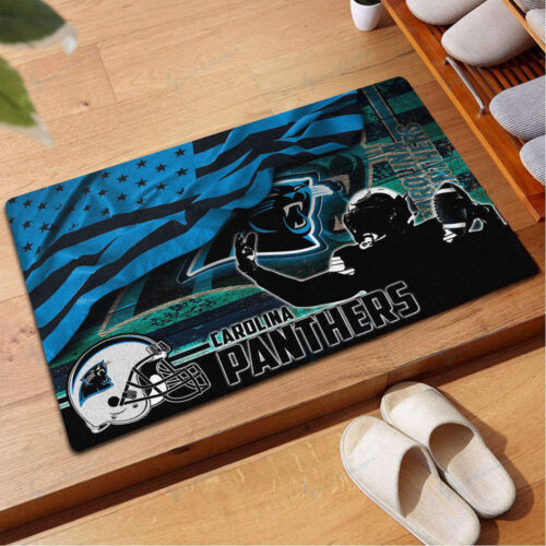 Carolina Panthers Doormat, Gift For Home Decor