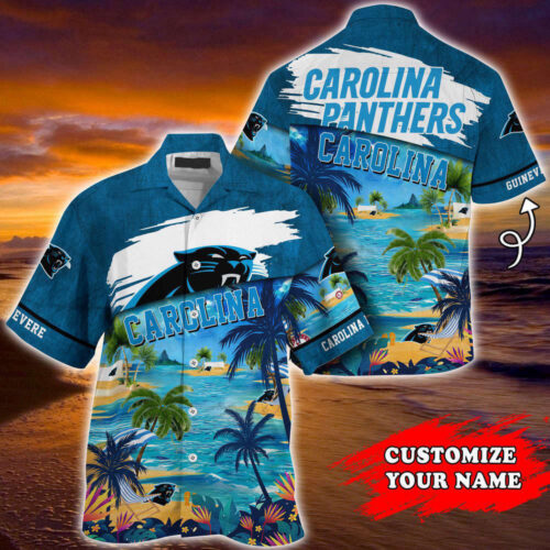 Carolina Panthers NFL-Customized Summer Hawaii Shirt For Sports Fans