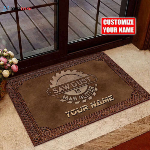 Barber Shop Personalized name Customize Year Doormat, Gift For Home Decor