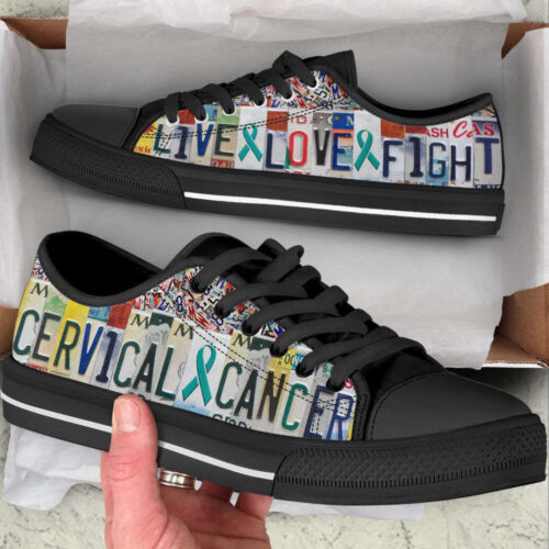Cystic Fibrosis Shoes Strong Low Top Shoes Canvas Shoes, Best Gift For Men And Women