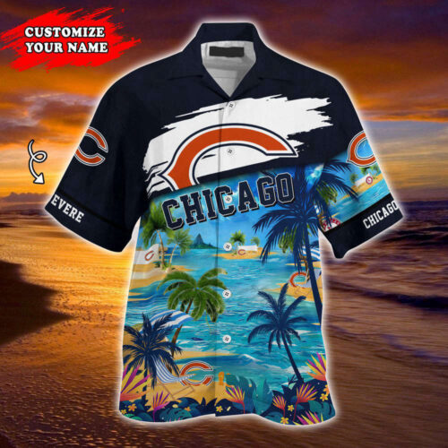 Chicago Bears NFL-Customized Summer Hawaii Shirt For Sports Fans