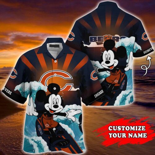 Chicago Bears NFL-Summer Customized Hawaii Shirt For Sports Fans