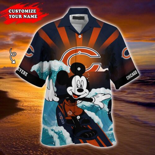 Chicago Bears NFL-Summer Customized Hawaii Shirt For Sports Fans