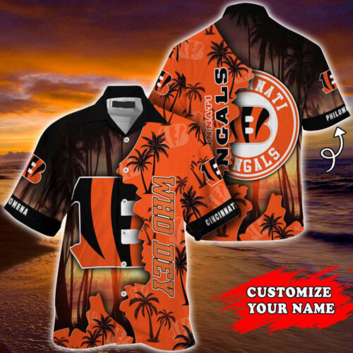 Cincinnati Bengals NFL-Customized Summer Hawaii Shirt For Sports Enthusiasts