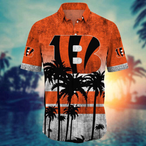 Cincinnati Bengals NFL-Hawaii Shirt Short Style Hot Trending Summer  For Men And Women