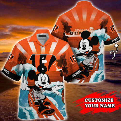 Cincinnati Bengals NFL-Summer Customized Hawaii Shirt For Sports Fans