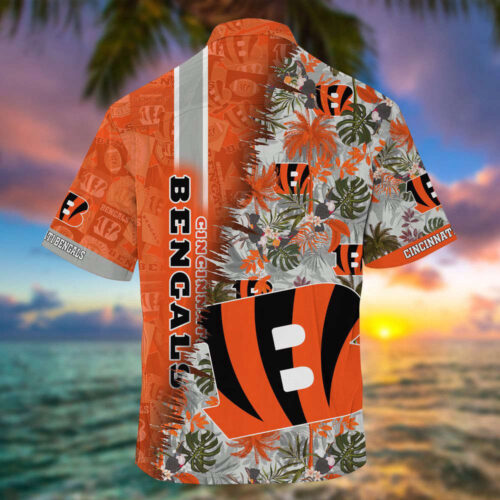 Cincinnati Bengals NFL-Summer Hawaii Shirt And Shorts For Your Loved Ones