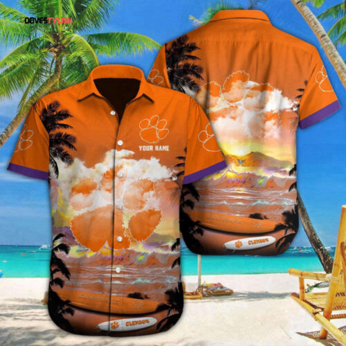Clemson Tigers Hawaiian Shirt For Men Women