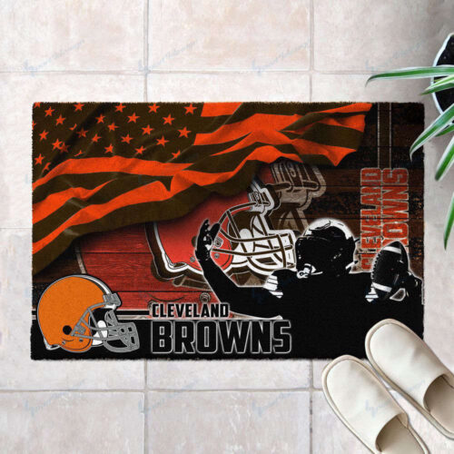Cleveland Browns Doormat, Gift For Home Decor