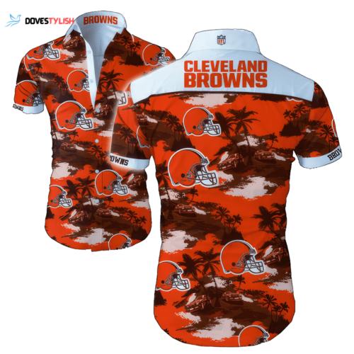 Cleveland Browns Hawaiian Shirt Beach Shirt NFL For Men And Women