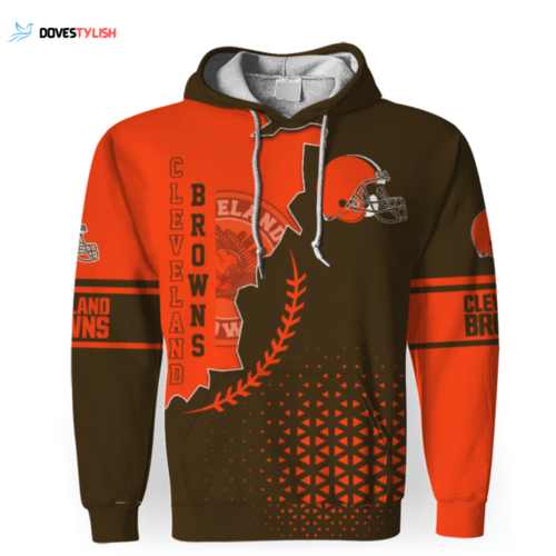 Cleveland Browns NFL 3D Hoodie, Gift For Men And Women, Gift For Men And Women