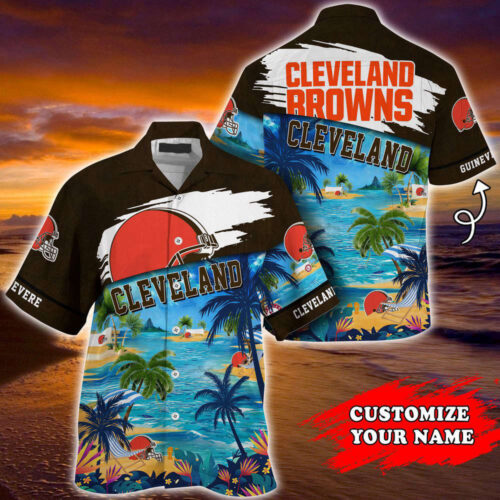 Cleveland Browns NFL-Customized Summer Hawaii Shirt For Sports Fans