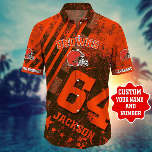 Cleveland Browns NFL-Personalized Hawaii Shirt Style Hot Trending For Men And Women