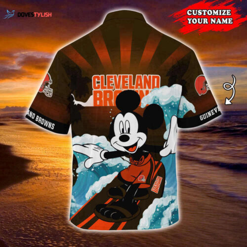 Cleveland Browns NFL-Summer Customized Hawaii Shirt For Sports Fans