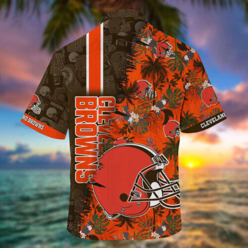 Cleveland Browns NFL-Summer Hawaii Shirt And Shorts For Your Loved Ones