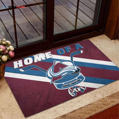 Colorado Avalanche Doormat, Gift For Home Decor
