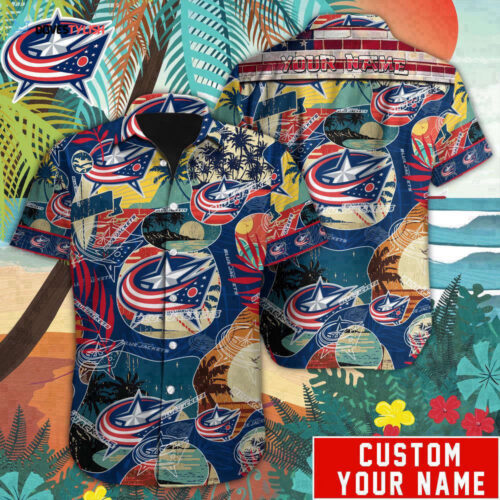 New Jersey Devils Custom Name Hawaii Shirt  For Men And Women