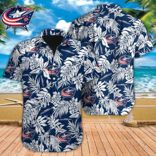 Columbus Blue Jackets NHL- Hawaiian Shirt For Men And Women