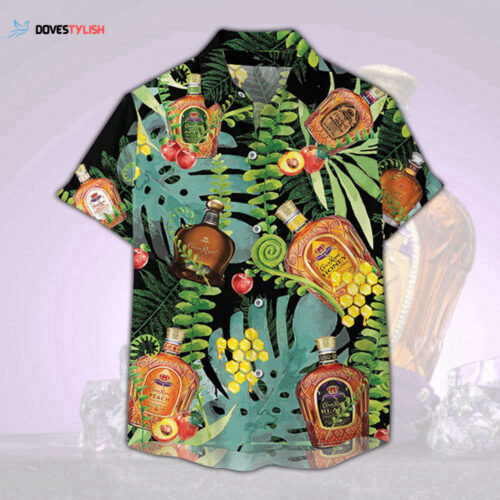 Crown Royal Collection Tropical Forest Hawaiian Shirt For Men And Women