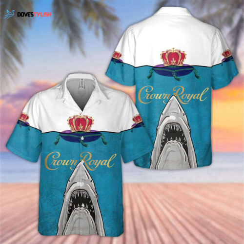 Crown Royal Shark Hawaiian Shirt For Men And Women