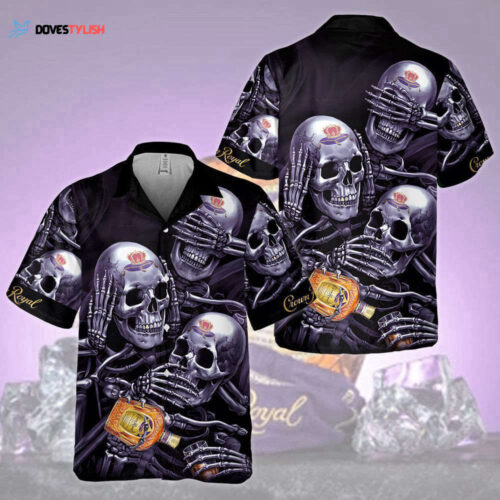 Crown Royal Smoky Skull Hawaiian Shirt For Men And Women