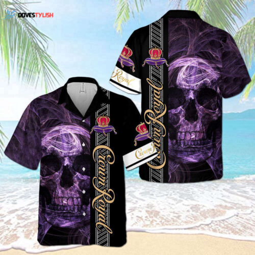 Crown Royal Skull Emotions Hawaiian Shirt For Men And Women