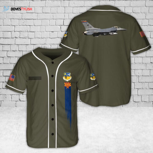 Unleash Your Air Force Spirit: C-130 Hercules Baseball Jersey for US Military Fans
