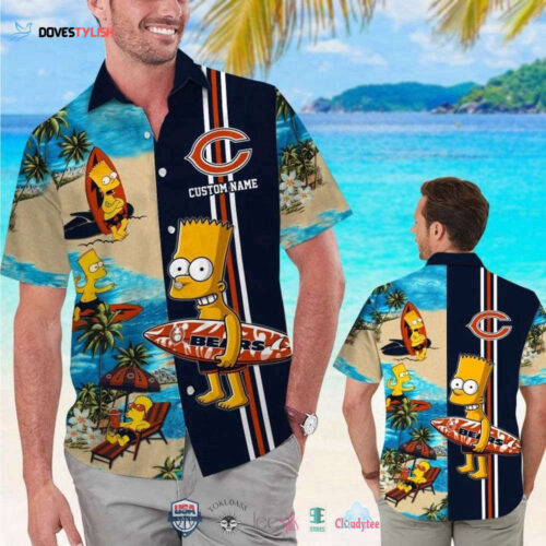 Custom Name New Orleans Saints Bart Simpson Hawaiian Shirt For Men Women