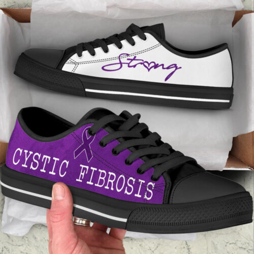 Cystic Fibrosis Shoes Strong Low Top Shoes Canvas Shoes, Best Gift For Men And Women