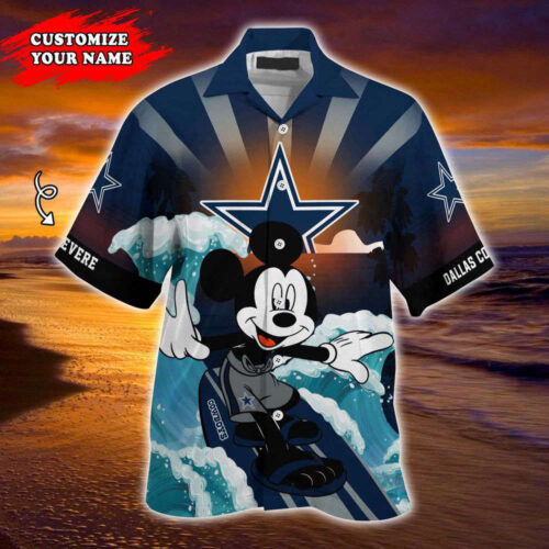 Dallas Cowboys NFL-Summer Customized Hawaii Shirt For Sports Fans