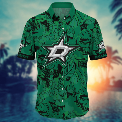 Dallas Stars NHL Flower Hawaii Shirt And Tshirt For Fans, Summer Football Shirts