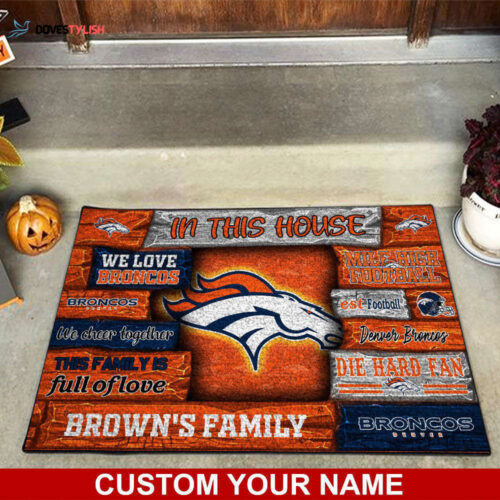 Miami Dolphins NFL, Custom Doormat For Couples This Year