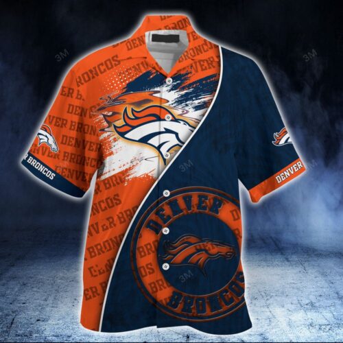 Denver Broncos NFL-Summer Hawaiian Shirt And Shorts New Trend For This Season