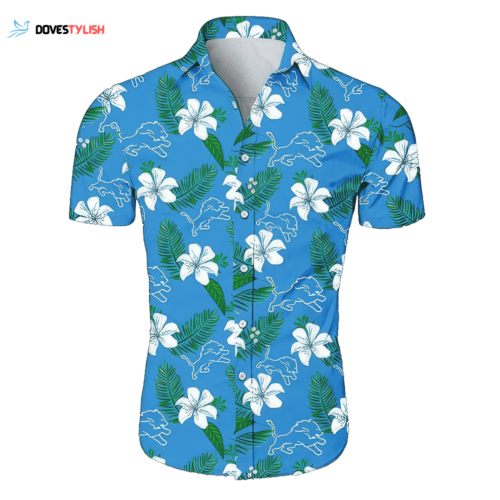 Detroit Lions Limited Edition Hawaiian Shirt For Men And Women