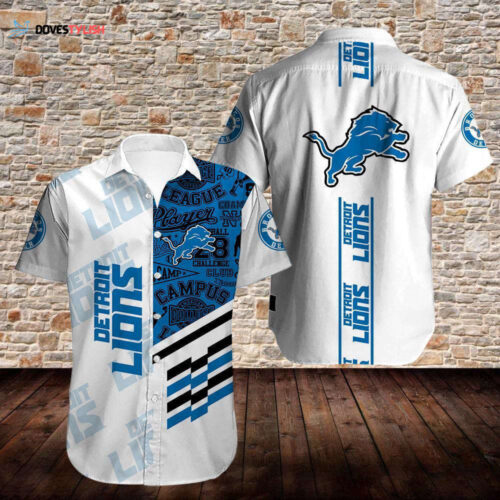 Detroit Lions Limited Edition Hawaiian Shirt  For Men And Women