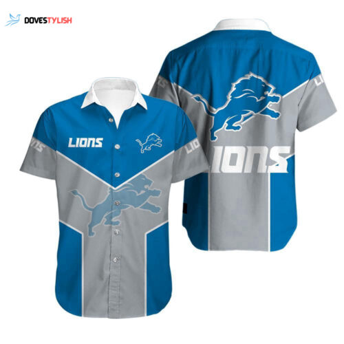 Detroit Lions Limited Edition Hawaiian Shirt For Men And Women