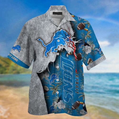 Detroit Lions NFL-God  Hawaiian Shirt New Gift For Summer