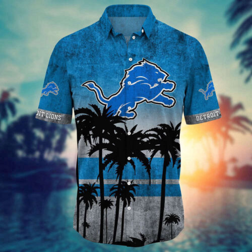 Detroit Lions NFL-Hawaii Shirt Short Style Hot Trending Summer  For Men And Women