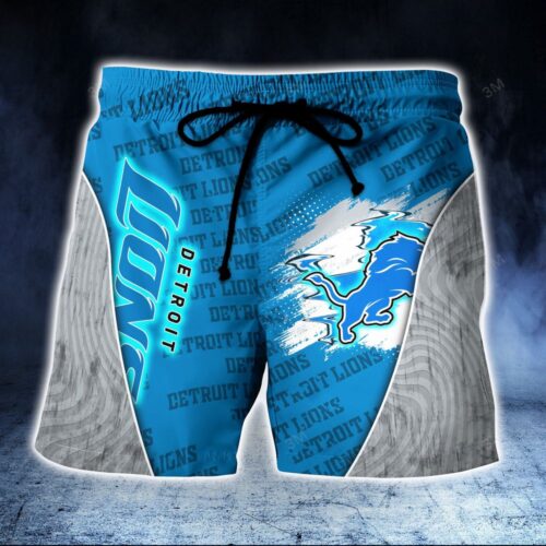 Detroit Lions NFL-Summer Hawaiian Shirt And Shorts New Trend For This Season
