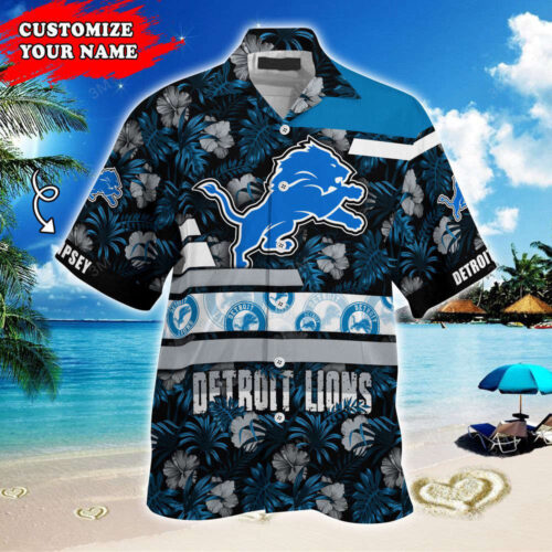 Detroit Lions NFL-Super Hawaii Shirt Summer 2023 For Men And Women