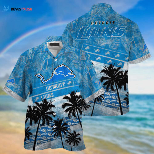 Detroit Lions NFL-Trending Summer Hawaii Shirt For Sports Fans