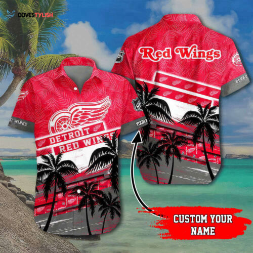 Detroit Red Wings-NHL Personalized Hawaii Shirt For Men And Women