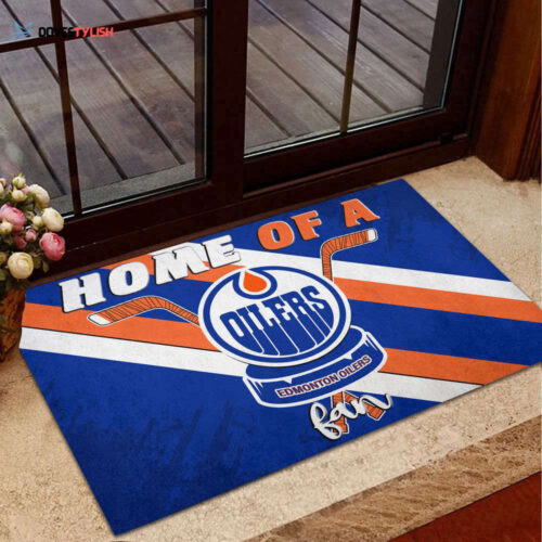 Edmonton Oilers Doormat , Gift For Home Decor