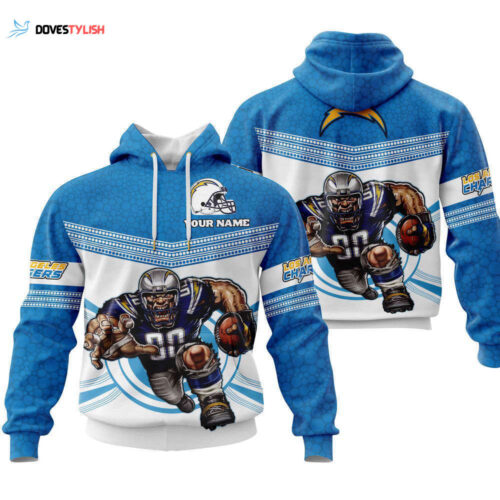 Fathead Mascot Hoodie, Los Angeles Chargers, Best Gift For Men And Women