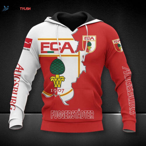 FC Augsburg Printing  Hoodie, Best Gift For Men And Women