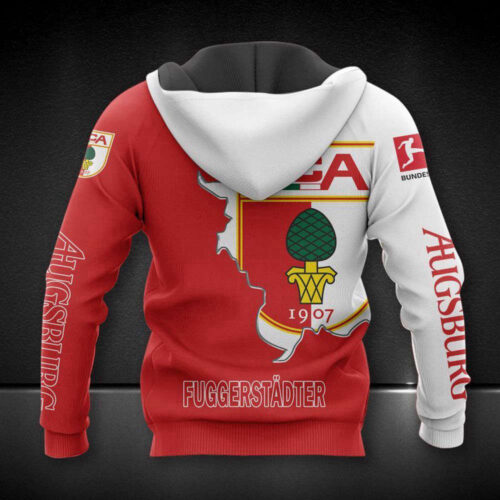 FC Augsburg Printing  Hoodie, Best Gift For Men And Women