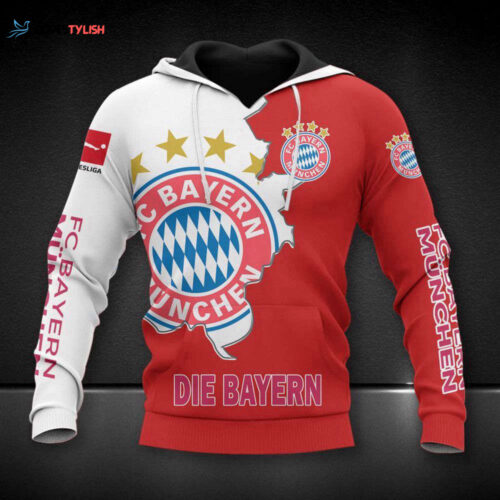 FC Bayern Munchen Printing  Hoodie, Best Gift For Men And Women