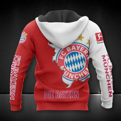 FC Bayern Munchen Printing  Hoodie, Best Gift For Men And Women