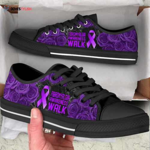 Cystic Fibrosis Shoes Hummingbird Low Top Shoes Canvas Shoes,  Best Gift For Men And  Women
